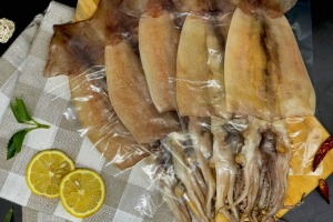 동해창고 - 정품 반건조 오징어 소 5미/ 부드러운 반건조 오징어