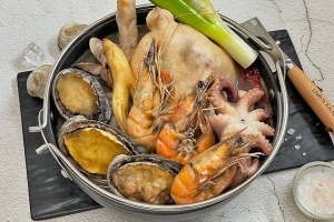 인천창고 - 해신탕 1세트/ 닭, 활문어, 활전복, 백상합, 흰다리새우, 약재